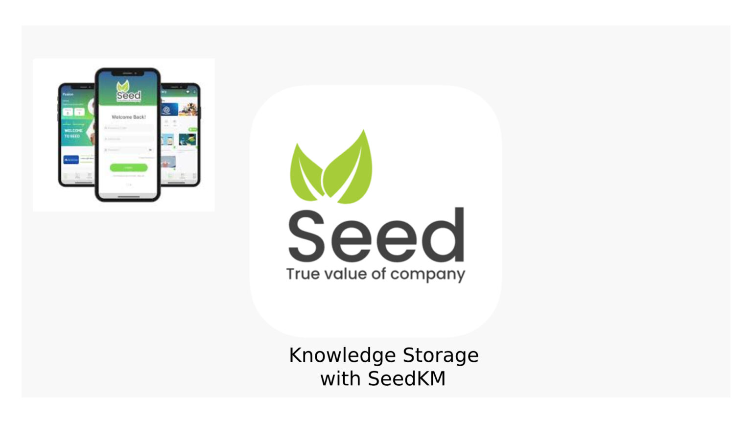 Benefits of Centralized Knowledge Storage พร้อมอธิบาย SeedKM