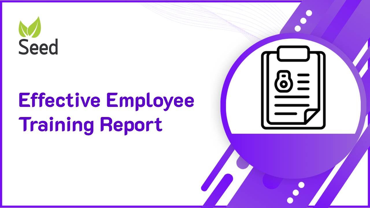 Effective Employee training report
