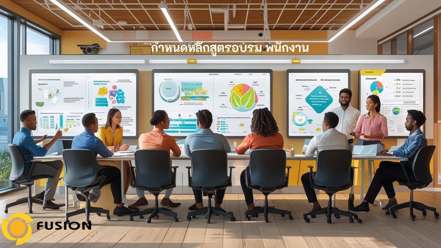 กำหนดหลักสูตรอบรม พนักงาน