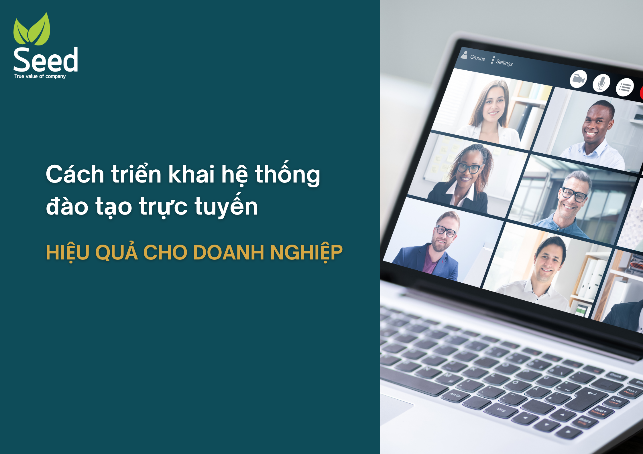 SeedKM - Triển khai đào tạo trực tuyến