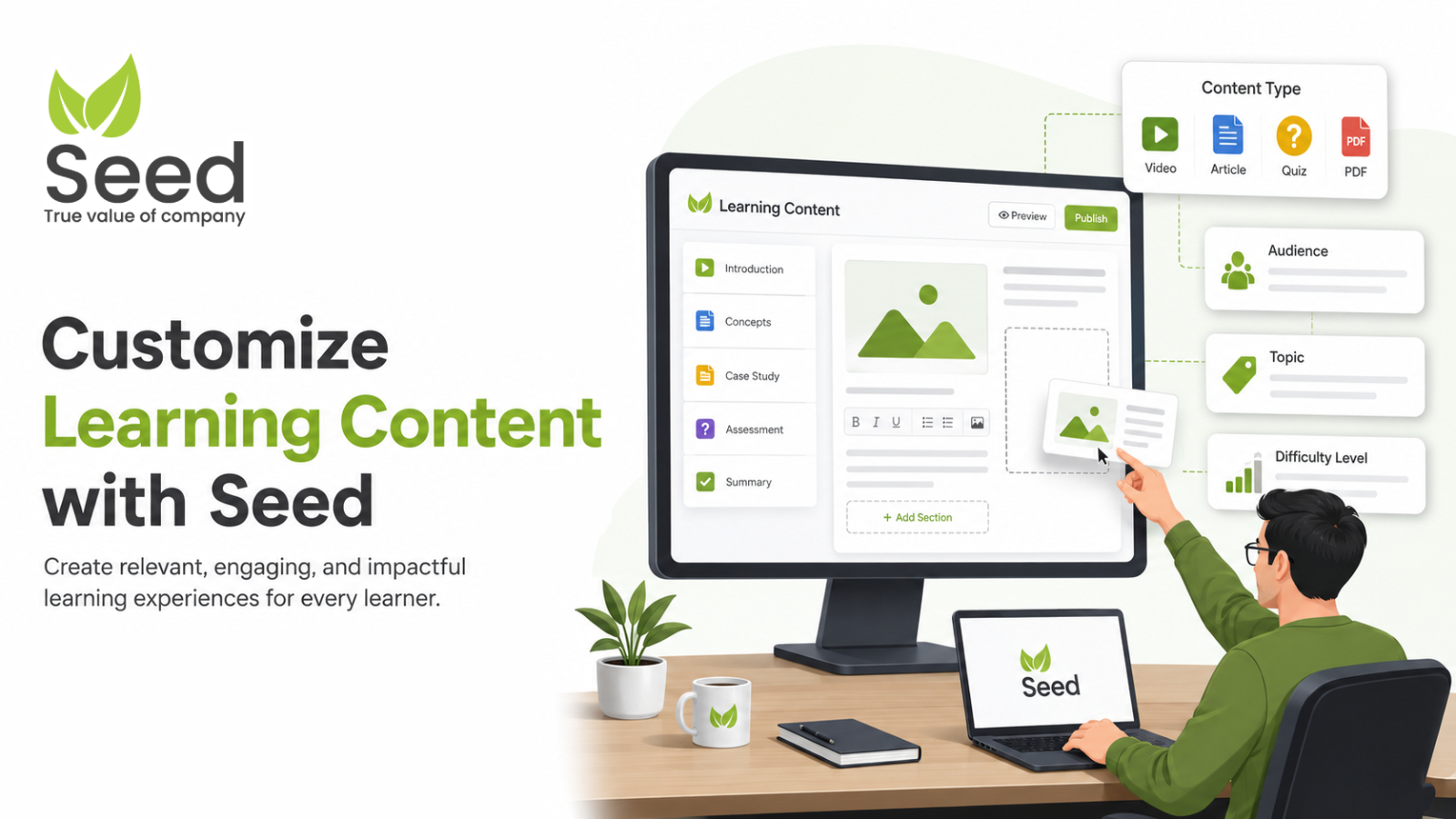 Customize Learning Content