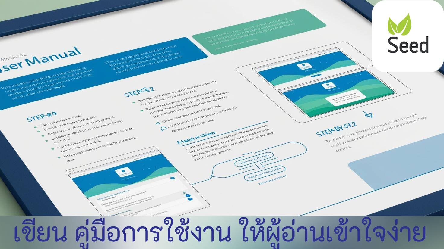 user manual คู่มือการใช้งาน