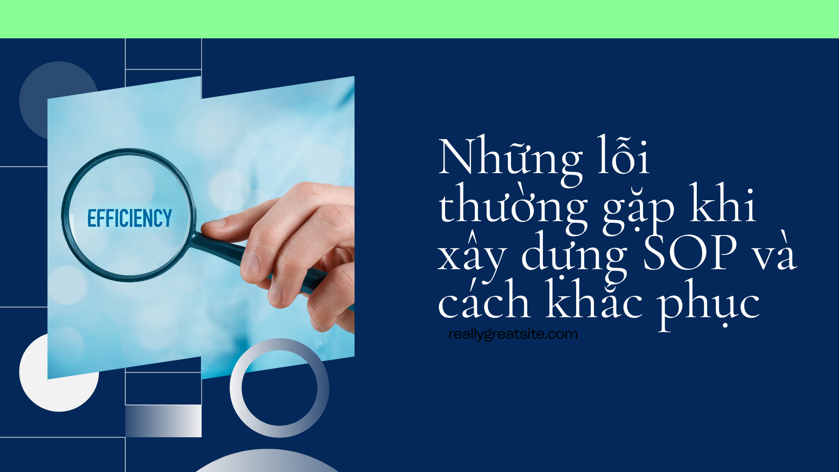 Khắc phục SOP