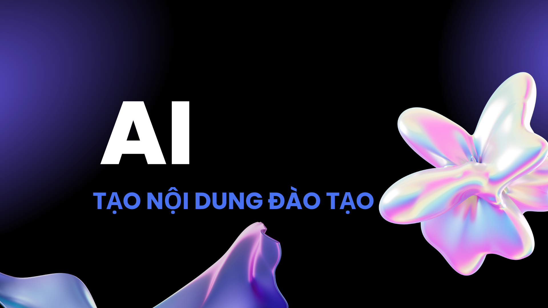 AI tạo nội dung đào tạo