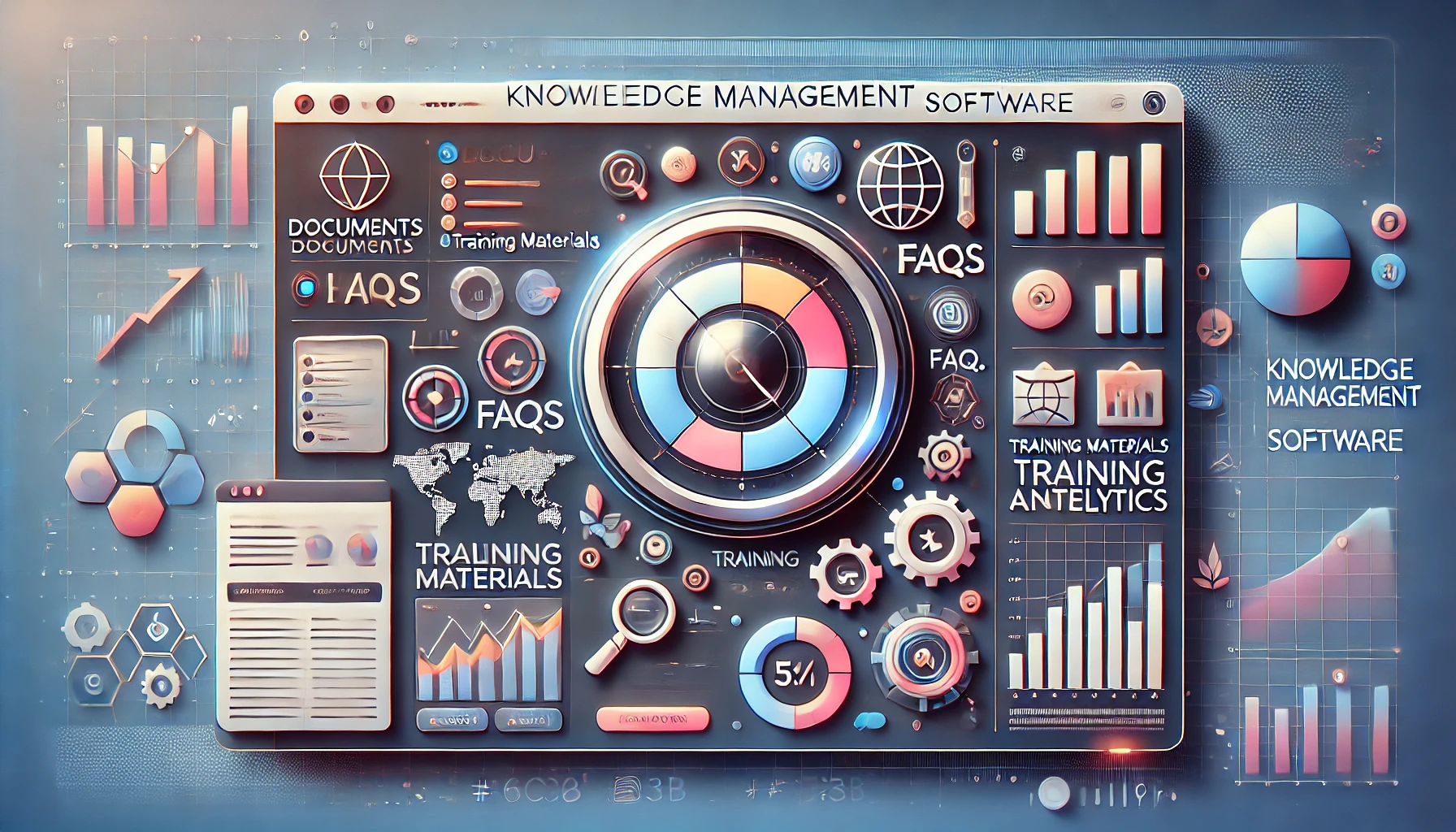 Knowledge Management Software Dashboard