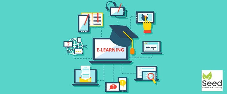 ภาพฟีเจอร์การเรียนรู้ทางอิเล็กทรอนิกส์ของ seedkm
