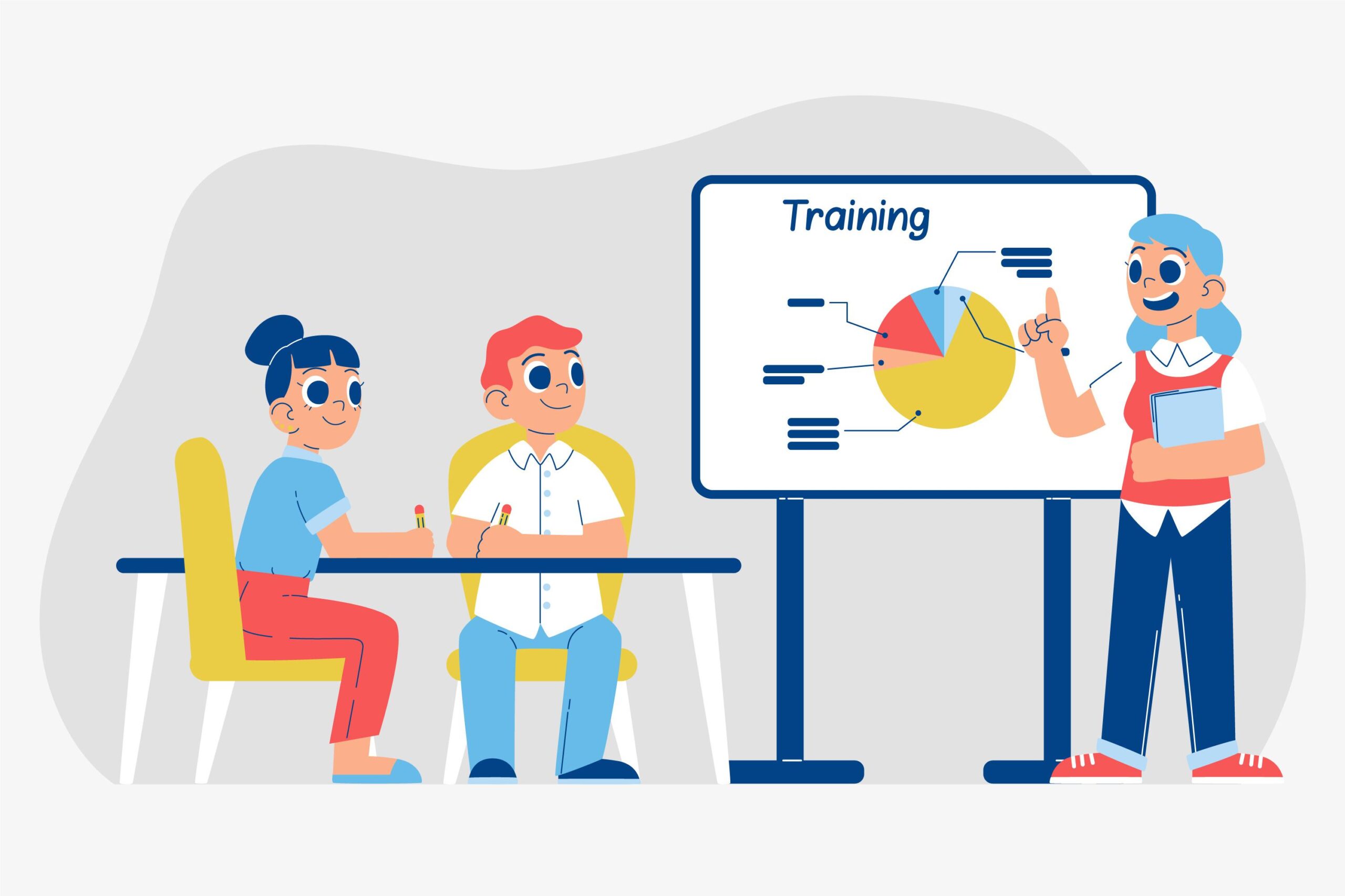 กำหนดหลักสูตร อบรมพนักงาน