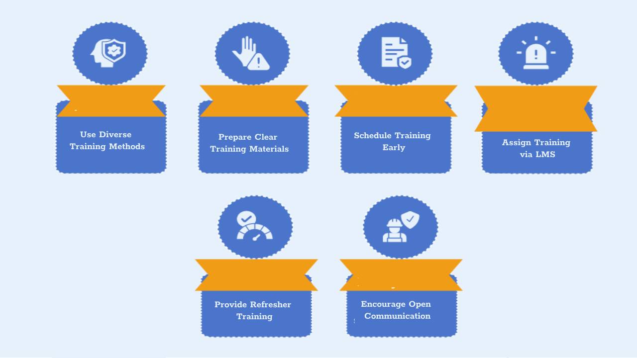 Best practices for conducting safety training for new employees