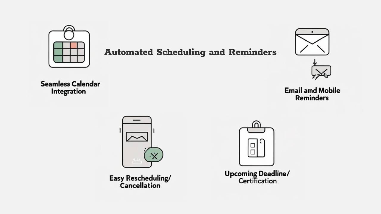 Automated Scheduling and Reminders 