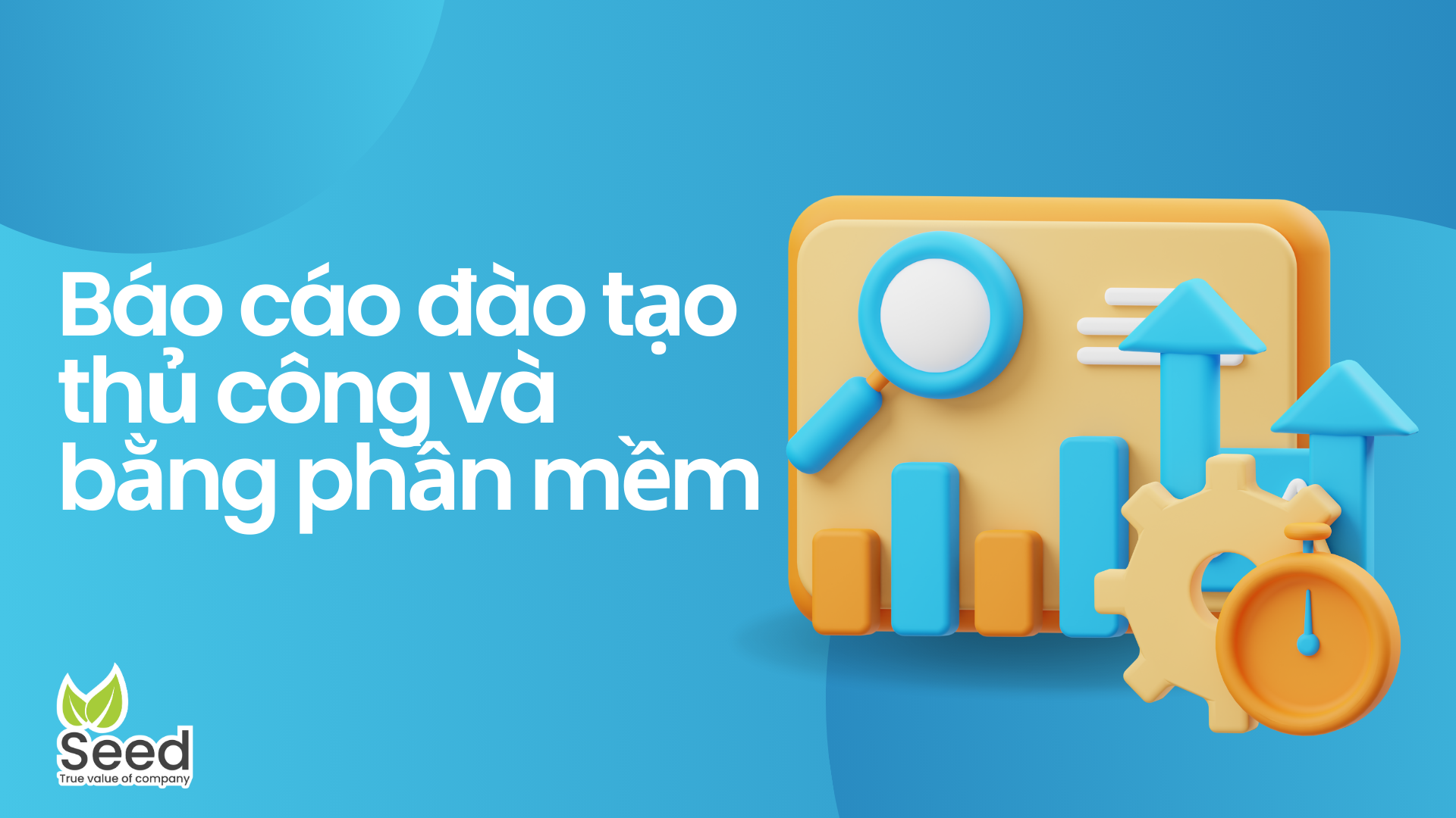 So sánh báo cáo đào tạo thủ công và bằng phần mềm